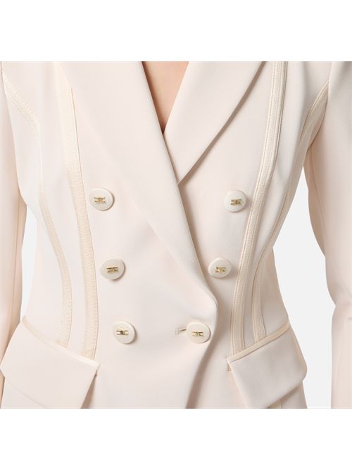 jacket woman white ELISABETTA FRANCHI | GI14251E2/193